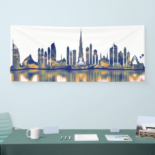 Dubai Skyline Spandoek (Beurs)