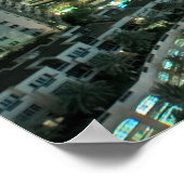 Dubai, skyline van de Verenigde Arabische Emiraten Poster (Hoek)