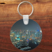 Dubai, skyline van de Verenigde Arabische Emiraten Sleutelhanger (Voorkant)