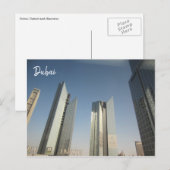dubai skyscrapers briefkaart (Voorkant / Achterkant)