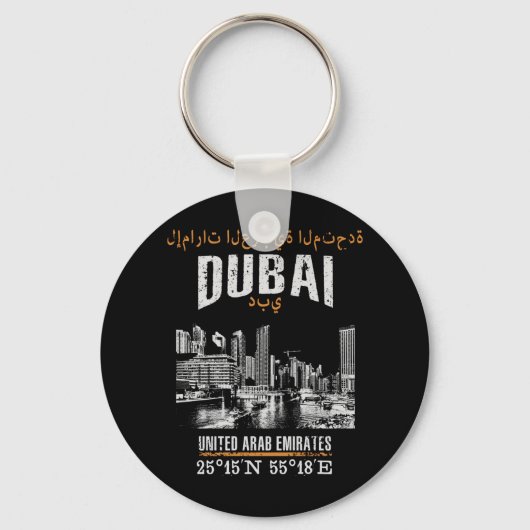 Dubai Sleutelhanger (Voorkant)