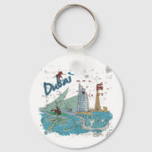 Dubai Sleutelhanger (Voorkant)