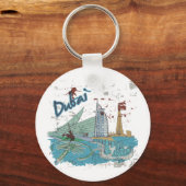 Dubai Sleutelhanger (Voorkant)