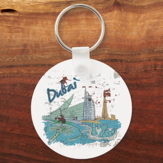 Dubai Sleutelhanger (Voorkant)