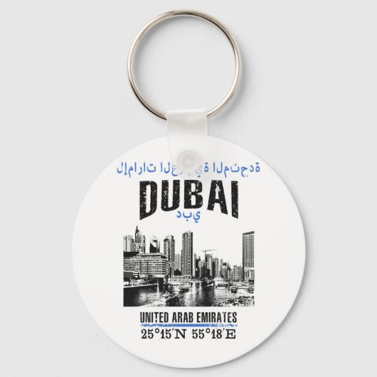 Dubai Sleutelhanger (Voorkant)