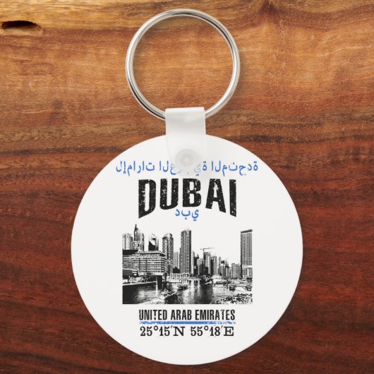 Dubai Sleutelhanger (Voorkant)