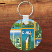 Dubai Sleutelhanger door Mojisola A Gbadamosi Okub (Voorkant)