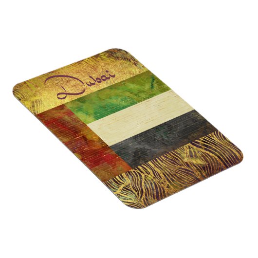Dubai Souvenir Magnet Magneet (Rechterzijde)