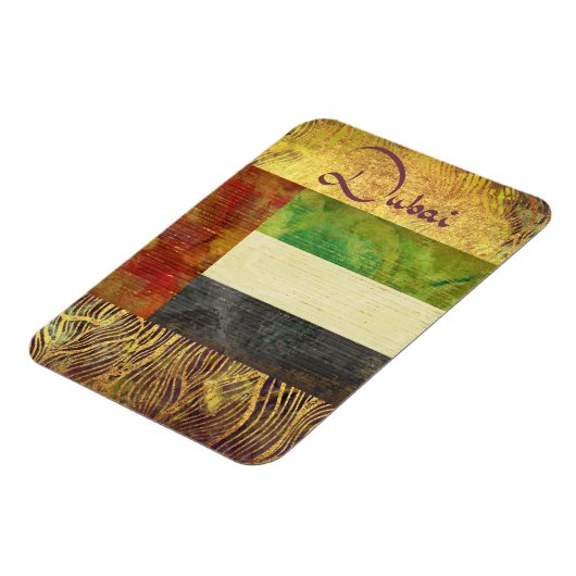 Dubai Souvenir Magnet Magneet (Linkerzijde)