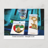 DUBAI SOUVENIRS BRIEFKAART (Voorkant)