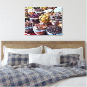 Dubai Specerijen Souk Canvas Afdruk (Insitu (Slaapkamer))