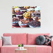 Dubai Specerijen Souk Canvas Afdruk (Insitu (Woonkamer))
