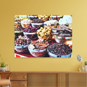 Dubai Specerijen Souk Canvas Afdruk (Insitu (Woonkamer))
