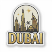 Dubai Sticker (Voorkant)