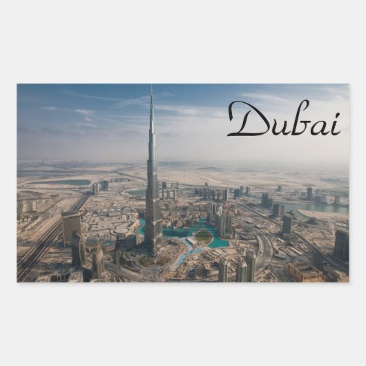 Dubai sticker Burj Khalifa (Voorkant)