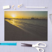 Dubai strand zonsondergang tissuepapier (Craft)