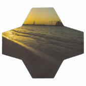 Dubai strand zonsondergang voetbal (Enkel)