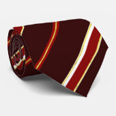 Dubai strepen vlag stropdas (Opgerold)