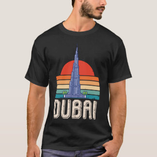 Dubai Sunrise Burj Khalifa UAE Midden-Oosten T-shirt