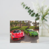 Dubai SuperCars Briefkaart (Staand voorkant)
