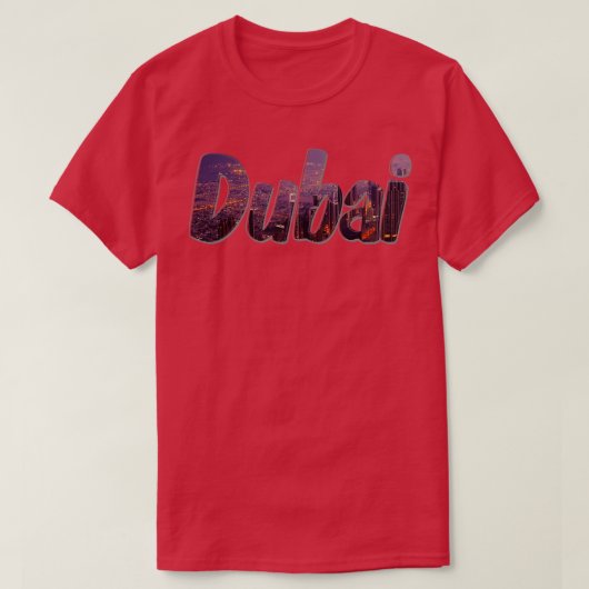 Dubai T-shirt (Design voorkant)