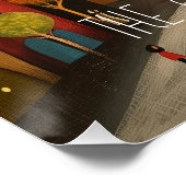 Dubai: The City of Gold - Whimsical Art Perfect Poster (Hoek)