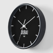 Dubai Time Zone Newsroom Muur Klok (Hoek)