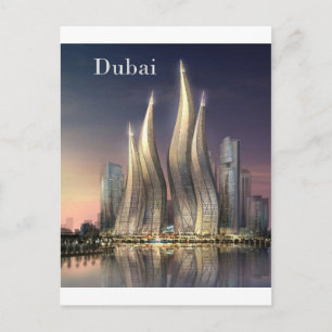 dubai Towers (van St.K.) Briefkaart