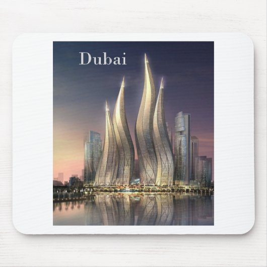 dubai Towers (van St.K.) Muismat (Voorkant)