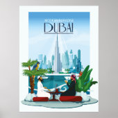 Dubai Travel Poster (Voorkant)