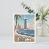 Dubai UAE  bekende reisplaats Briefkaart (Staand voorkant)