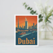 Dubai UAE  bekende reisplaats Briefkaart (Staand voorkant)