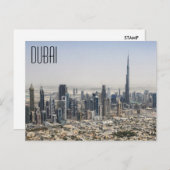Dubai UAE Briefkaart (Voorkant / Achterkant)