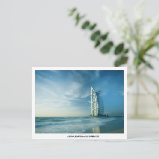 Dubai UAE Briefkaart (Staand voorkant)