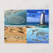 Dubai UAE briefkaart (Voorkant)
