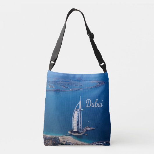 Dubai UAE Burj Al Arab Crossbody Tas (Achterkant)