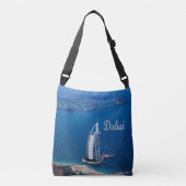 Dubai UAE Burj Al Arab Crossbody Tas (Voorkant)