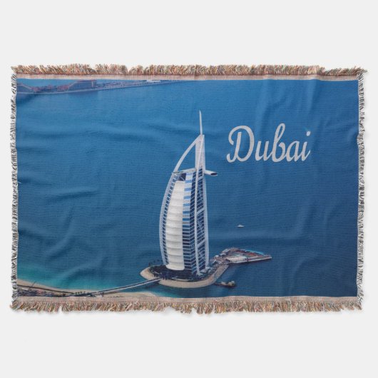 Dubai UAE Burj Al Arab Deken (Voorkant)