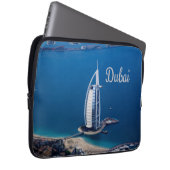 Dubai UAE Burj Al Arab Laptop Sleeve (Voorkant Rechts)