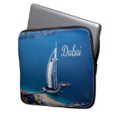 Dubai UAE Burj Al Arab Laptop Sleeve (Voorkant Links)