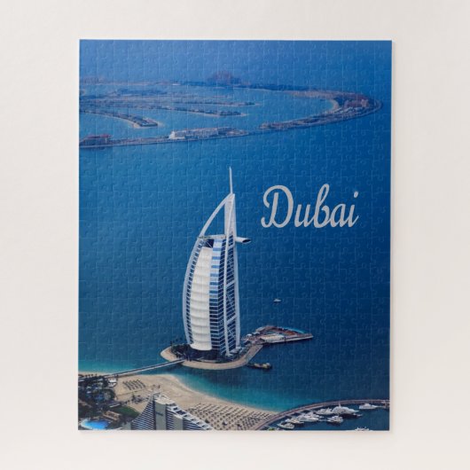 Dubai UAE Burj Al Arab Legpuzzel (Verticaal)