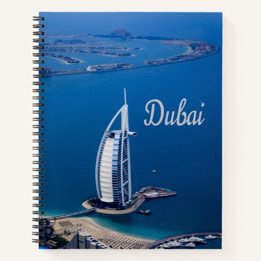 Dubai UAE Burj Al Arab Notitieboek (Voorkant)