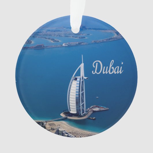 Dubai UAE Burj Al Arab Ornament (voorkant)