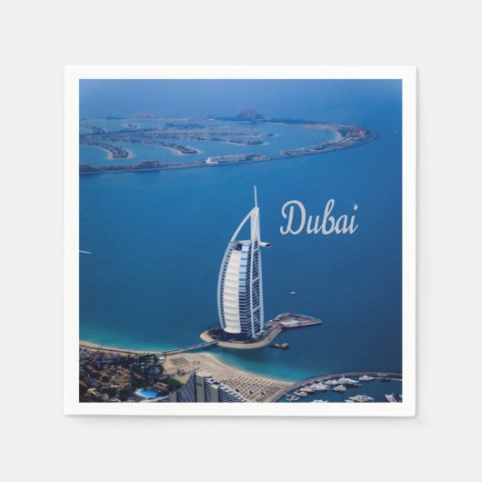 Dubai UAE Burj Al Arab Servet (Voorkant)