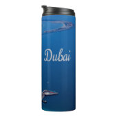 Dubai UAE Burj Al Arab Thermosbeker (Geroteerd rechts)