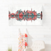 Dubai UAE Skyline Spandoek (Insitu)