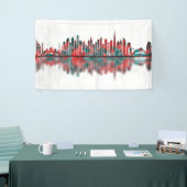 Dubai UAE Skyline Spandoek (Beurs)