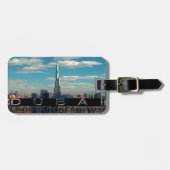 Dubai UAE Souvenir Bagagelabel (Voorkant horizontaal)