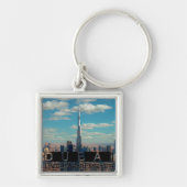 Dubai UAE Souvenir Sleutelhanger (Voorkant)