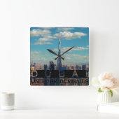 Dubai UAE Souvenir Vierkante Klok (Huis)